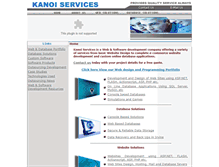 Tablet Screenshot of kanoiservices.com